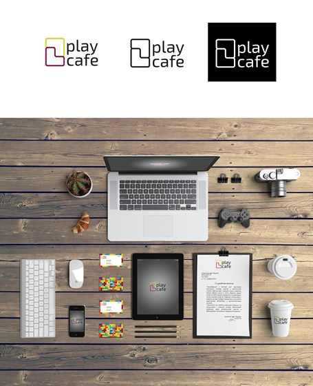 Логотипы: Play cafe
